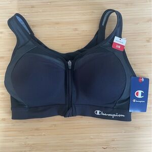 Champion Black Athletic Bra